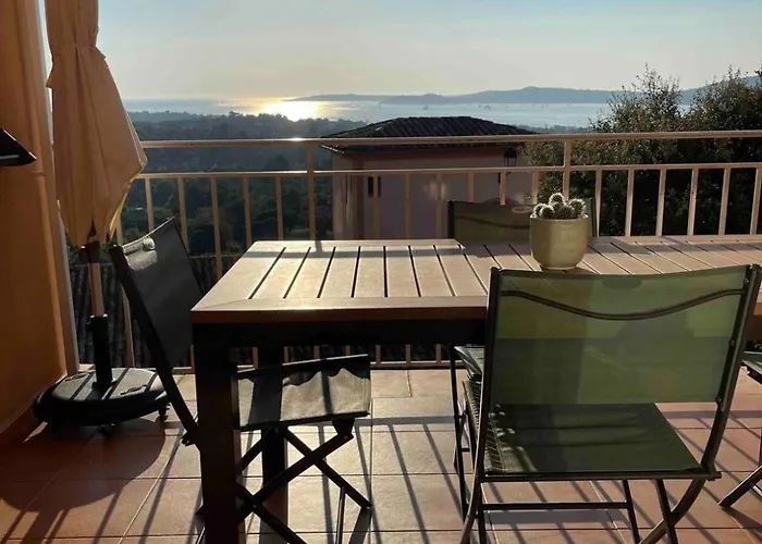 شقة Les Restanques Duplex 4 Pers Les Magnolias Magnifique Vue