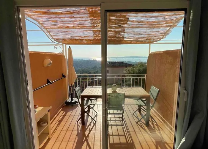شقة Les Restanques Duplex 4 Pers Les Magnolias Magnifique Vue *