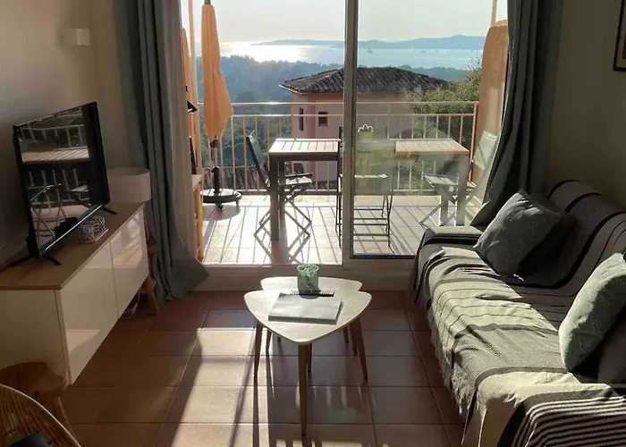 شقة Les Restanques Duplex 4 Pers Les Magnolias Magnifique Vue